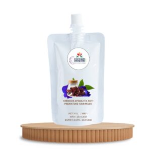 Hibiscus Aparajita Anti Premature Grey Hair Mask for Unisex 196ml