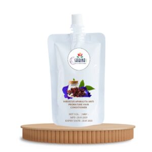 Hibiscus Aparajita Anti Premature Grey Hair Conditioner for Unisex 196ml