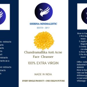 Chandramallika anti acne face care combo for All skin type 1372ml