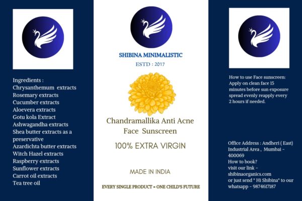 Chandramallika anti acne face care combo for All skin type 679ml
