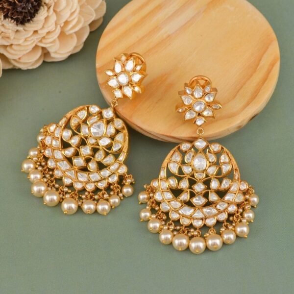 Heera Mukta Earrings