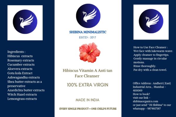 Hibiscus Vitamin A Anti Tan face care combo For All skin type 1372ml