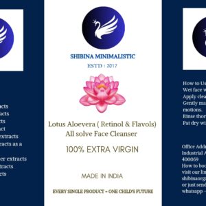 Lotus Aloevera ( Retinol and Flavonols) all solve face care combo For All skin type 1372ml